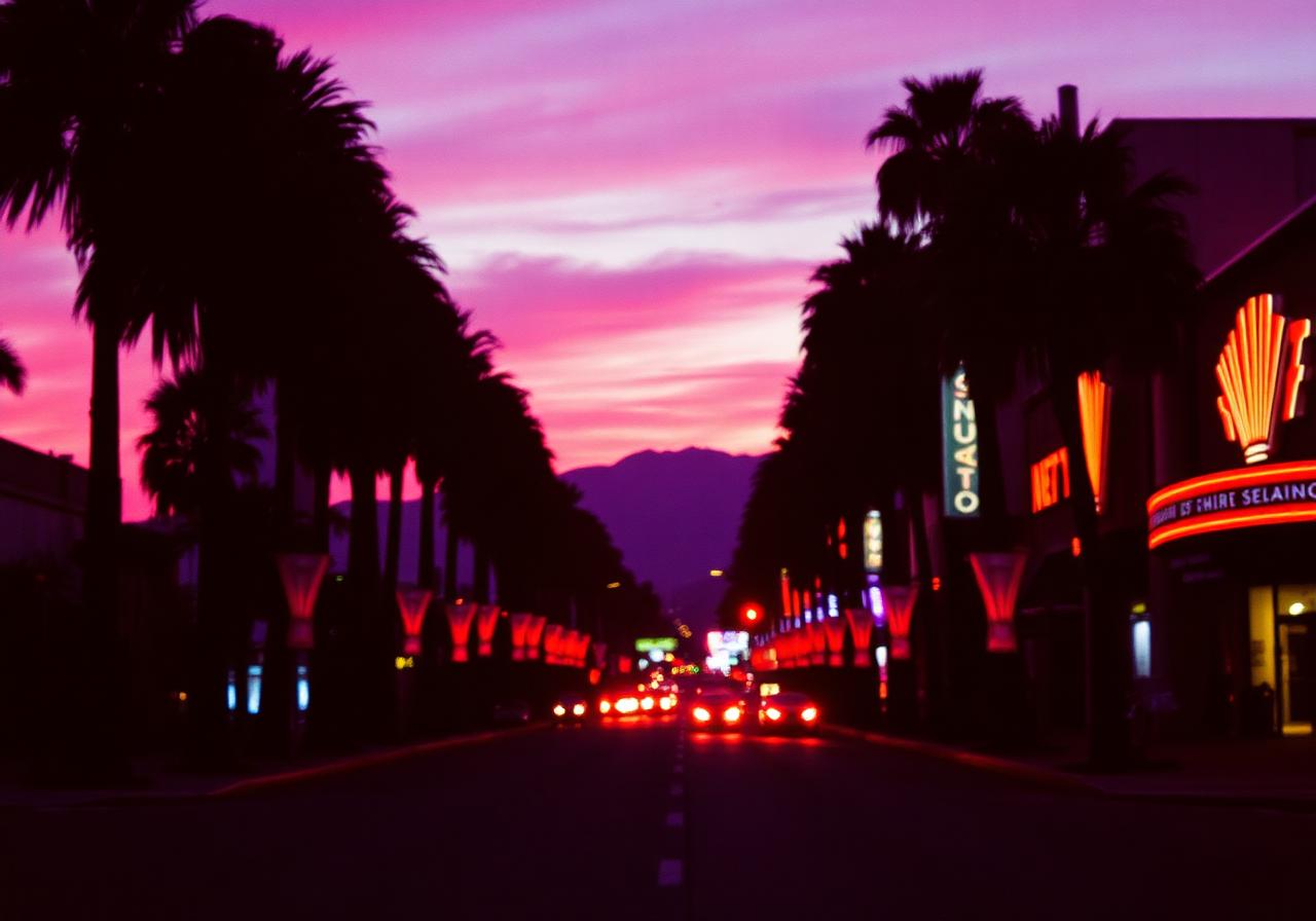 Sunset Strip After Dark